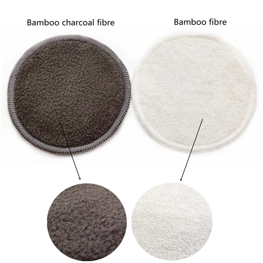 12Pc Bamboo Makeup Remover Pads