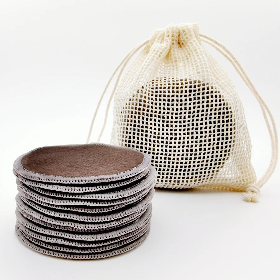 12Pc Bamboo Makeup Remover Pads