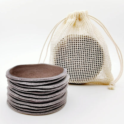 12Pc Bamboo Makeup Remover Pads