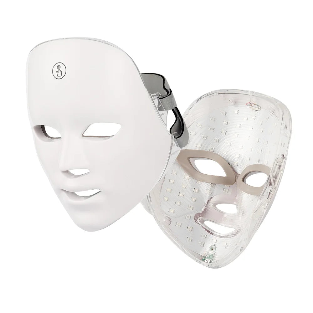 Wireless 7 Colors Light Led Facial Skincare Mask