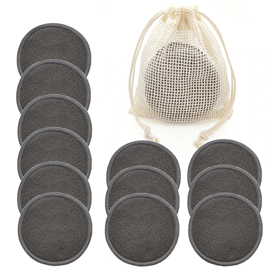 12Pc Bamboo Makeup Remover Pads