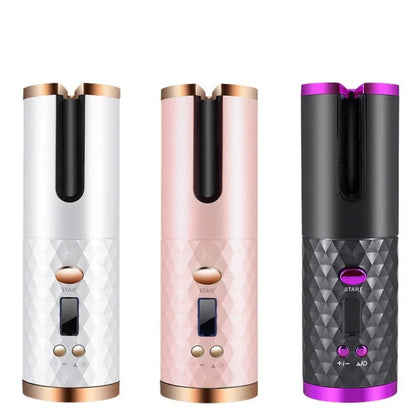 Wireless Automatic Hair Curler - 3 Colors