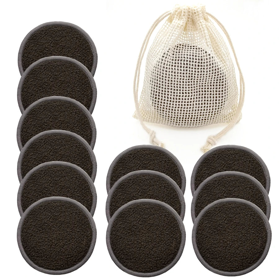 12Pc Bamboo Makeup Remover Pads