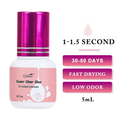 Eyelash Extension Glue 0.5-1 Sec Fast Dry