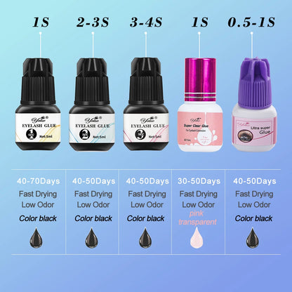 Eyelash Extension Glue 0.5-1 Sec Fast Dry