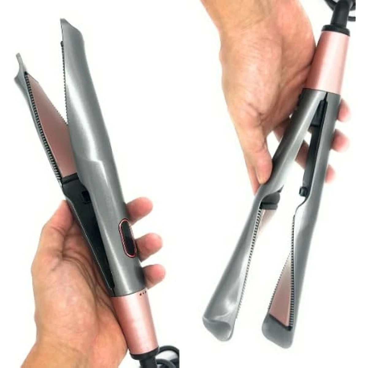 2 in 1 Ceramic Tourmaline Twist Hair Straightener Curler