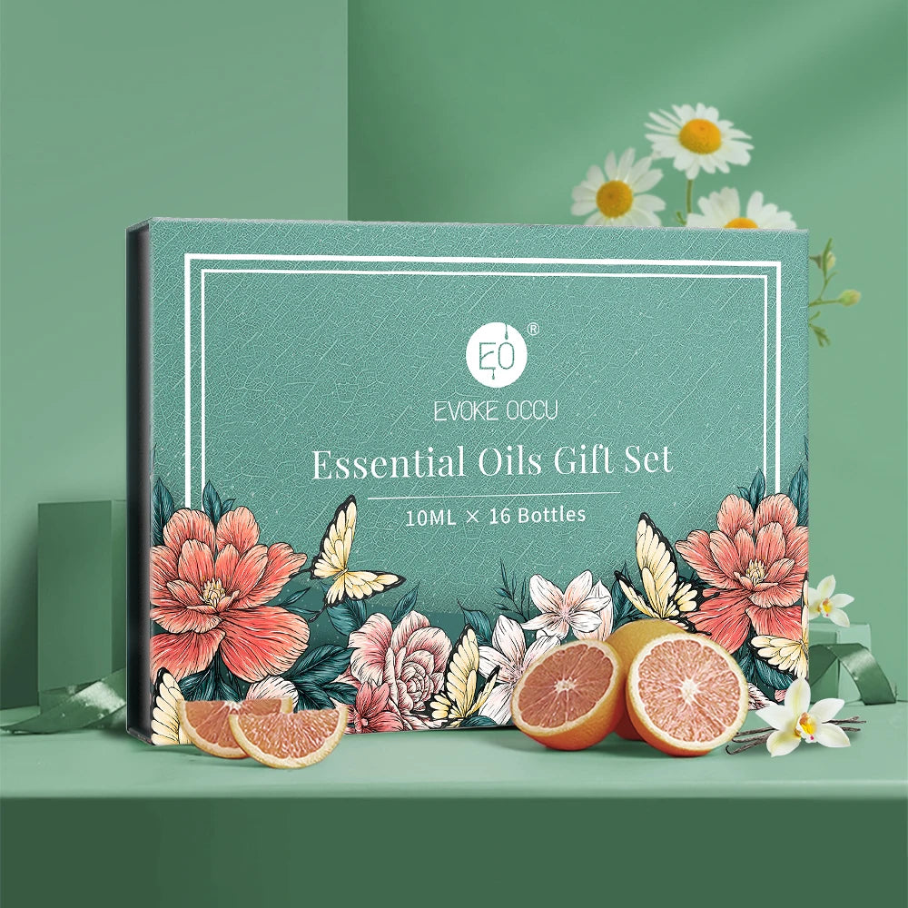 Pure Essential oils, 16x10ml, 100% Natural Undiluted