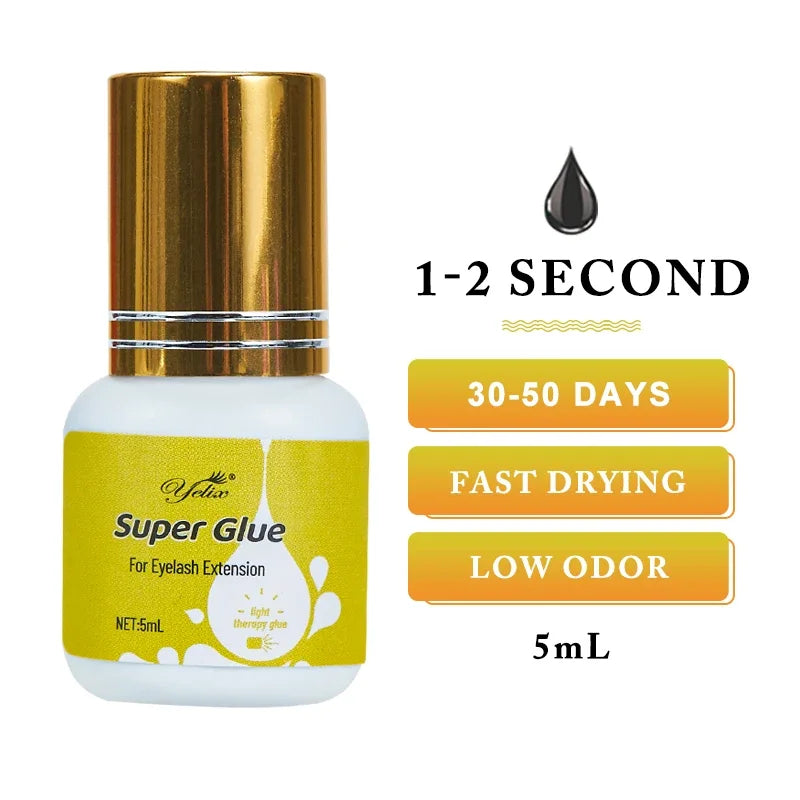 Eyelash Extension Glue 0.5-1 Sec Fast Dry