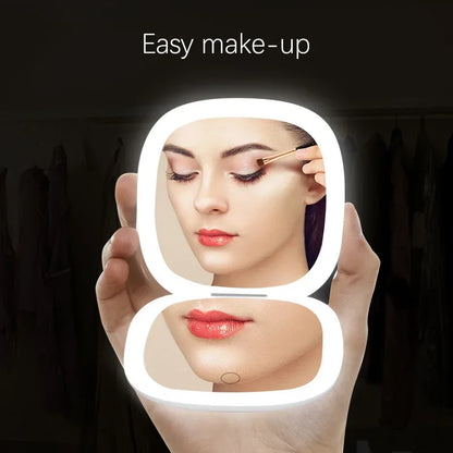 Portable LED Makeup Mirror