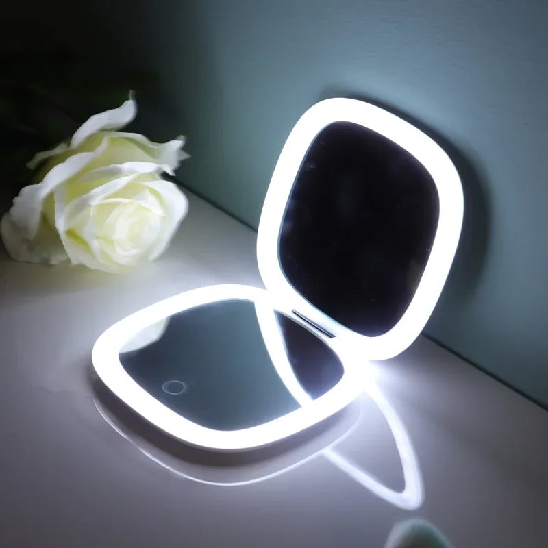 Portable LED Makeup Mirror
