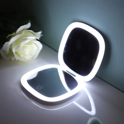 Portable LED Makeup Mirror