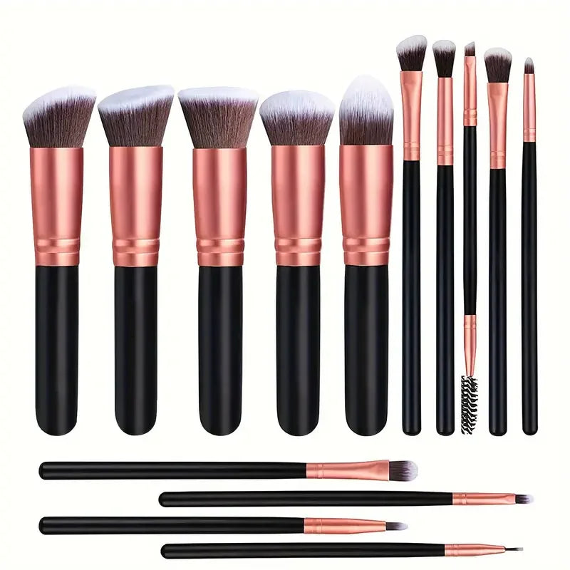 Makeup Brushes Set - 14Pcs