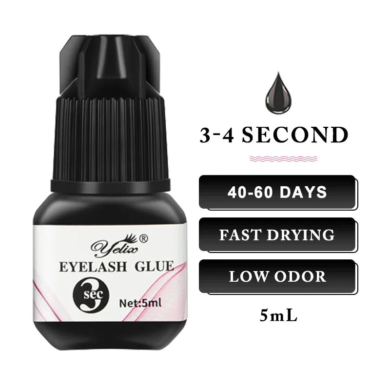 Eyelash Extension Glue 0.5-1 Sec Fast Dry