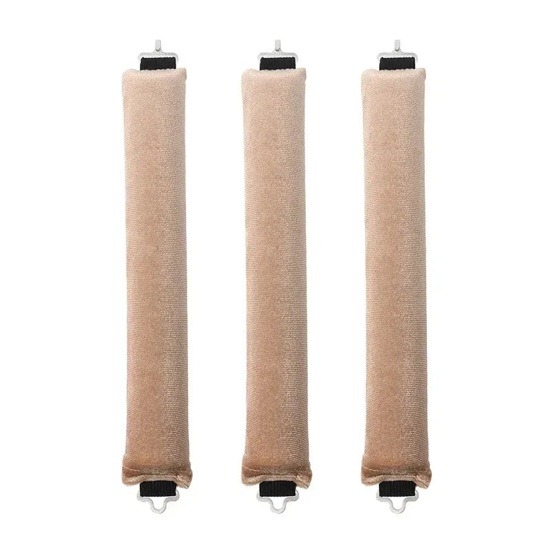 Large Heatless Curling Bun Rollers - 3Pc