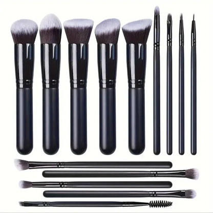 Makeup Brushes Set - 14Pcs
