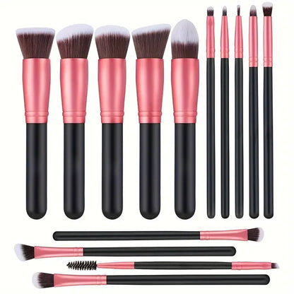 Makeup Brushes Set - 14Pcs