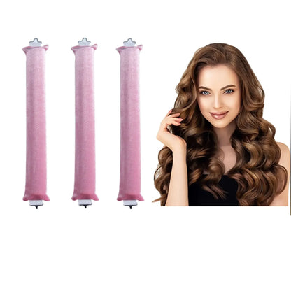Large Heatless Curling Bun Rollers - 3Pc