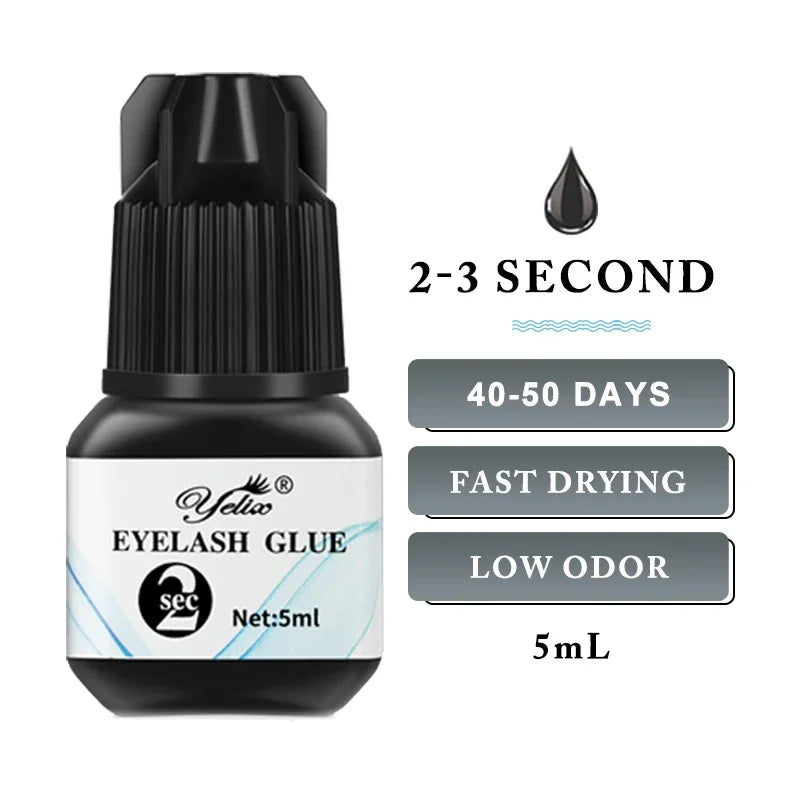 Eyelash Extension Glue 0.5-1 Sec Fast Dry