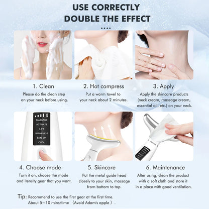 Hot & Cooled Face/Neck Lift - Anti Wrinkle