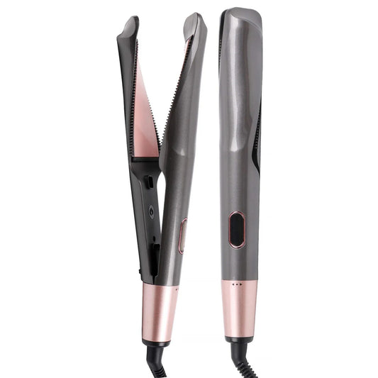 2 in 1 Ceramic Tourmaline Twist Hair Straightener Curler