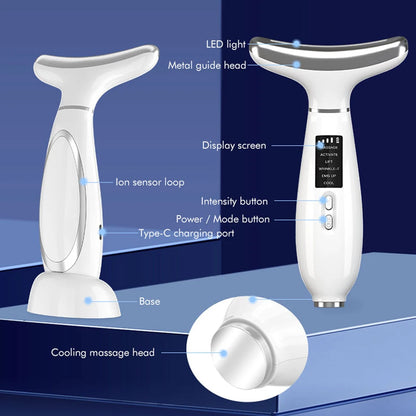 Hot & Cooled Face/Neck Lift - Anti Wrinkle