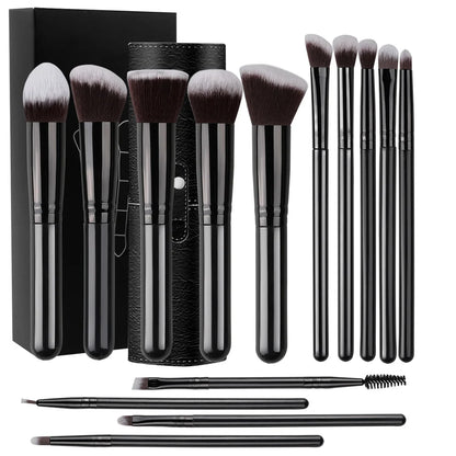 Makeup Brushes Set - 14Pcs