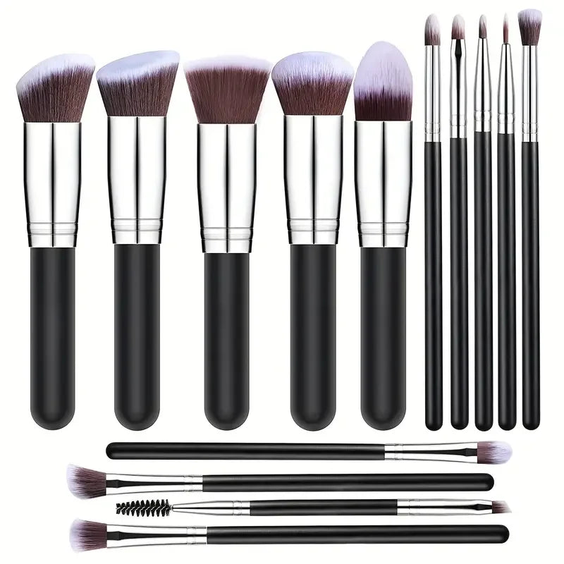 Makeup Brushes Set - 14Pcs