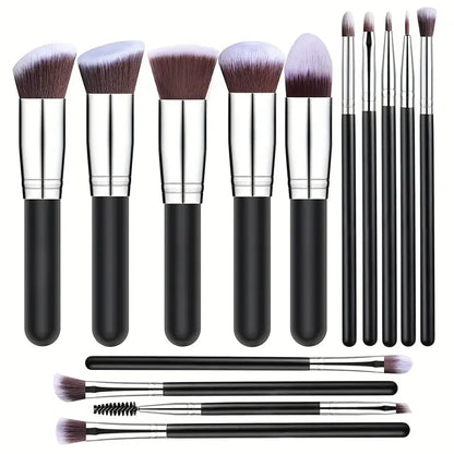 Makeup Brushes Set - 14Pcs